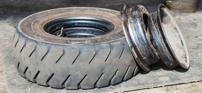 typical split rim assembly