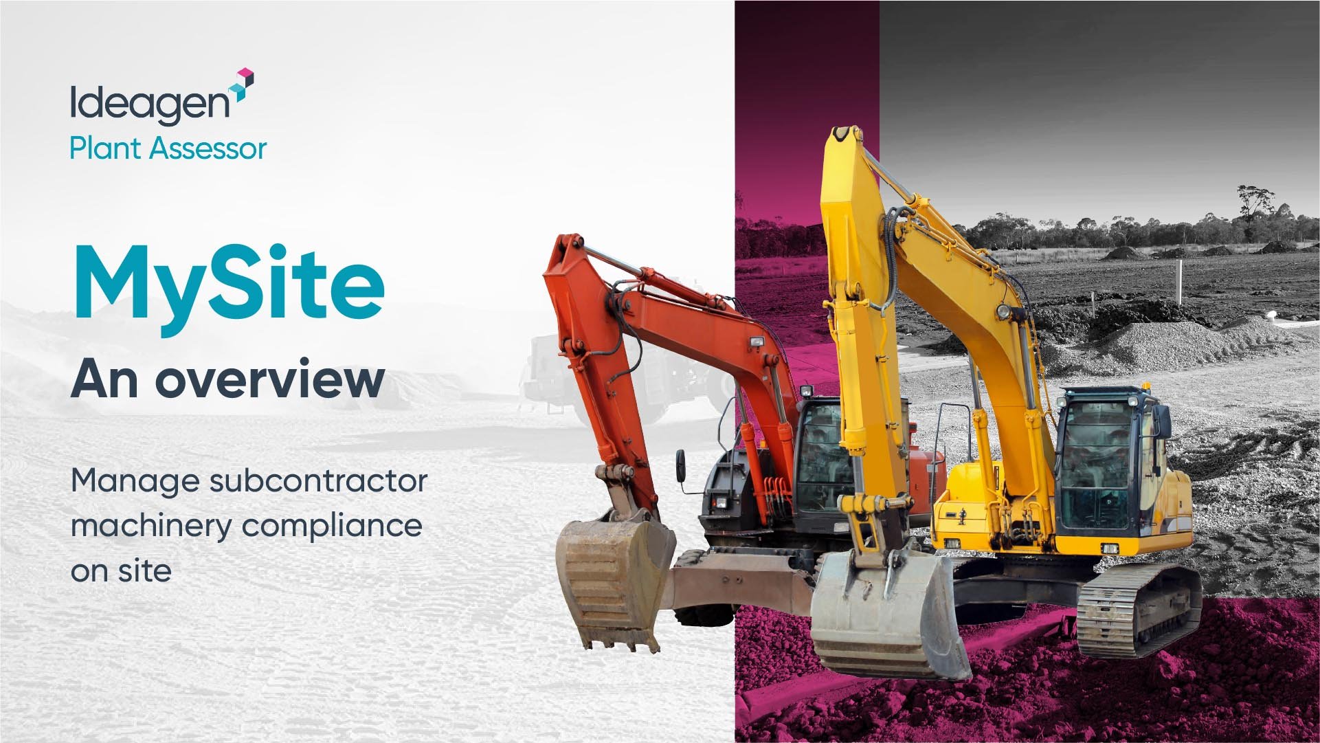 MySite - subcontractor machine management