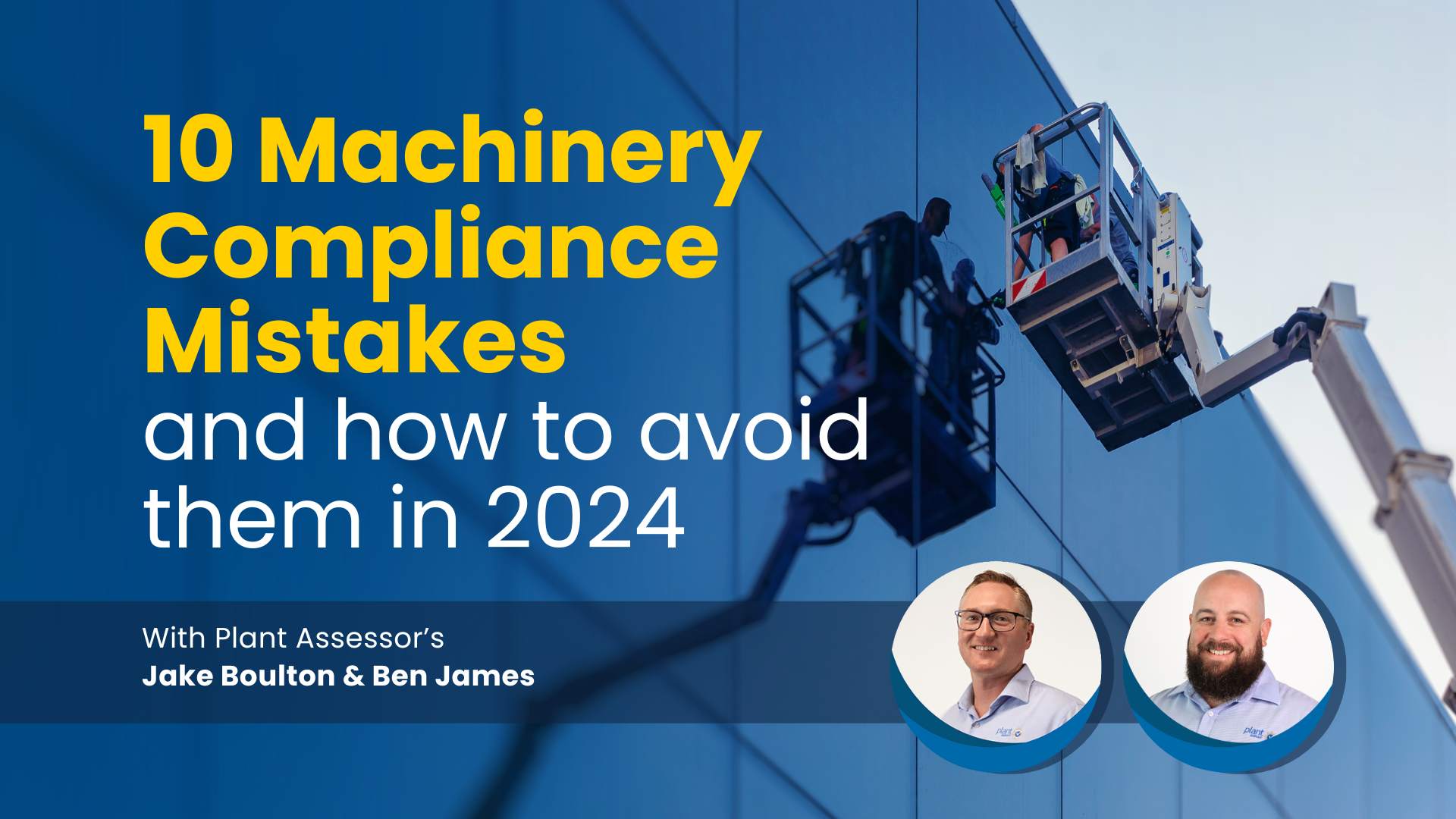 10 Machinery compliance mistakes webinar image